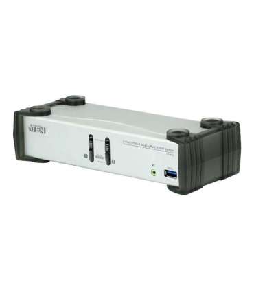 Aten CS1912 2-Port USB 3.0 DisplayPort KVMP™ Switch (Cables included) Aten 2-Port USB 3.0 DisplayPort KVMP Switch