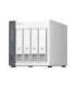 QNAP 4 Bay ARM TS-433-4G Cortex-A55 ARM 4-core Processor frequency 2.0 GHz 4 GB On board (non-expandable)