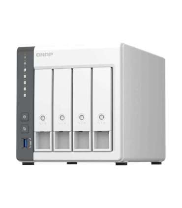 QNAP 4 Bay ARM TS-433-4G Cortex-A55 ARM 4-core Processor frequency 2.0 GHz 4 GB On board (non-expandable)