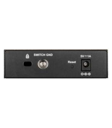 D-Link Smart Managed Switch DGS-1100-05V2/E Managed L2 Rackmountable Gigabit Ethernet (copper) ports quantity
