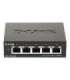 D-Link Smart Managed Switch DGS-1100-05V2/E Managed L2 Rackmountable Gigabit Ethernet (copper) ports quantity