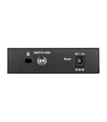 D-Link Smart Managed Switch DGS-1100-05V2/E Managed L2 Rackmountable Gigabit Ethernet (copper) ports quantity