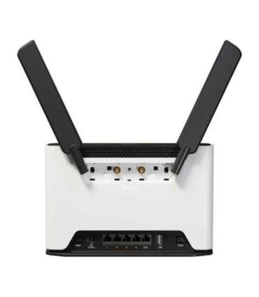 MikroTik Chateau LTE18 ax S53UG+5HaxD2HaxD-TC&EG18-EA 802.11ax, 574 Mbit/s (2.4 GHz) / 1200 Mbit/s (5 GHz) Mbit/s,