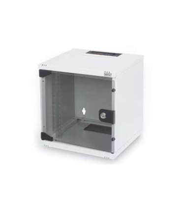 Digitus 10" Network Set, 6U cabinet, shelf, PDU, 8-port switch, CAT 6 patch panel, Grey Digitus Network Set |