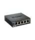 D-Link Ethernet Switch DGS-105/E Unmanaged Desktop Gigabit Ethernet (copper) ports quantity 5 60 month(s)