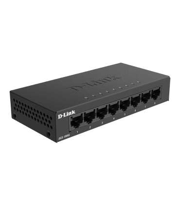 D-Link Switch DGS-108GL/E Unmanaged Desktop Gigabit Ethernet (copper) ports quantity 8 60 month(s)
