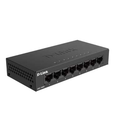D-Link Switch DGS-108GL/E Unmanaged Desktop Gigabit Ethernet (copper) ports quantity 8 60 month(s)