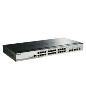 D-Link Stackable Smart Managed Switch with 10G Uplinks DGS-1510-28X/E Managed L2 Rackmountable Gigabit