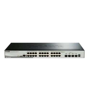 D-Link Stackable Smart Managed Switch with 10G Uplinks DGS-1510-28X/E Managed L2 Rackmountable Gigabit