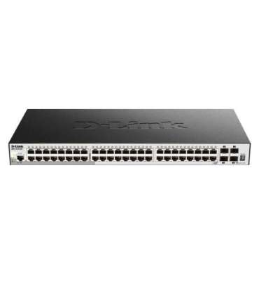 D-Link Stackable Smart Managed Switch with 10G Uplinks DGS-1510-52X/E Managed L2 Rackmountable Gigabit