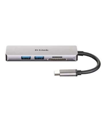 D-Link 5-in-1 USB-C™ Hub with HDMI and SD/microSD Card Reader DUB-M530 USB Type-C