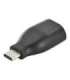 Digitus USB Type-C adapter, type C to A M/F, 3A, 5GB, 3.0 Version AK-300506-000-S Plug USB C Jack USB A