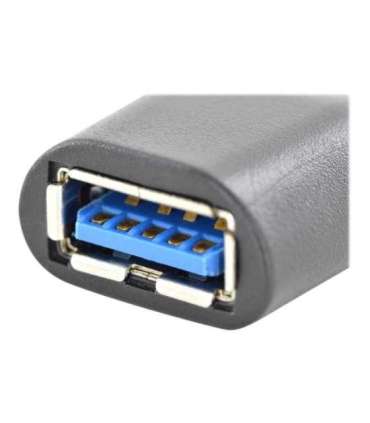 Digitus USB Type-C adapter, type C to A M/F, 3A, 5GB, 3.0 Version AK-300506-000-S Plug USB C Jack USB A