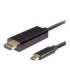 Lanberg USB-C to HDMI Cable, 1.8 m 4K/60Hz, Black Lanberg USB-C to HDMI Cable CA-CMHD-10CU-0018-BK Black 1.8 m