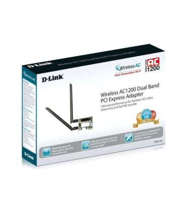 D-Link DWA-582 Wireless 802.11n Dual Band PCIe Desktop Adapter
