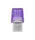 Kingston DataTraveler DT Micro Duo 3C 64 GB USB Type-C and Type-A Purple