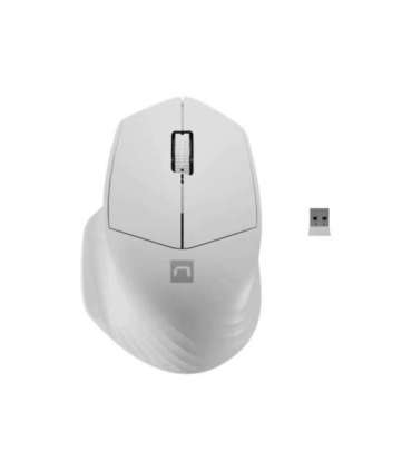 Natec Mouse Siskin 2 Wireless USB Type-A White