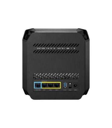 Wifi 6 802.11ax Tri-band Gigabit Gaming Mesh Router GT6 ROG Rapture (1-Pack) 802.11ax 574+4804+4804 Mbit/s |