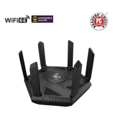 Wifi 6 802.11ax Tri-band Gigabit Gaming Router RT-AXE7800 802.11ax 574+4804+2402 Mbit/s 10/100/1000 Mbit/s |