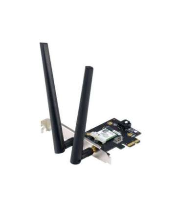 Asus PCE-AXE5400 Wi-Fi Adapter, Tri-Band, Wi-Fi 6E Adapter 802.11ax 574/2402/2042 Mbit/s Mesh Support No |