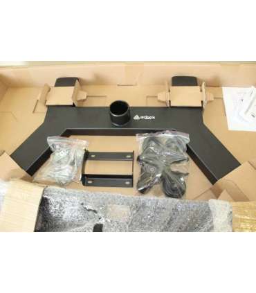 SALE OUT.  EDBAK TR51c-B Trolleys & Stands 37-60 " Maximum weight (capacity) 80 kg USED AS DEMO Black