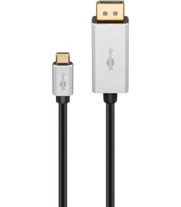 Goobay USB-C to DisplayPort Adapter Cable 60176 Type-C DisplayPort USB-C to DisplayPort 2 m