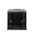 Digitus Wall Mounting Cabinet DN-10-06U-B Black IP protection class: IP20 Front door: Glass door, single