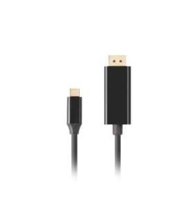 Lanberg USB-C to DisplayPort Cable, 1.8 m 4K/60Hz, Black Lanberg USB-C to DisplayPort Cable CA-CMDP-10CU-0018-BK |