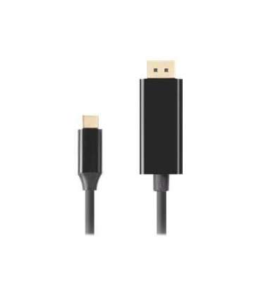 Lanberg USB-C to DisplayPort Cable, 1.8 m 4K/60Hz, Black Lanberg USB-C to DisplayPort Cable CA-CMDP-10CU-0018-BK |