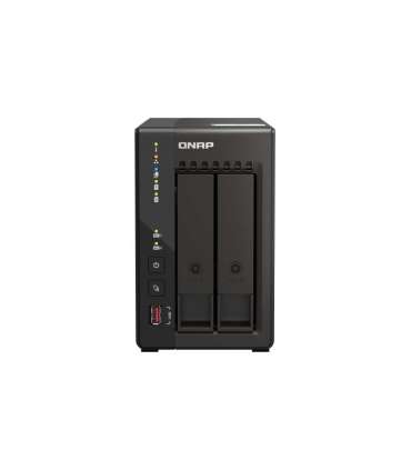 QNAP 2-Bay desktop NAS TS-253E-8G Intel Celeron J6412 4-core Processor frequency 2.6 GHz 8 GB