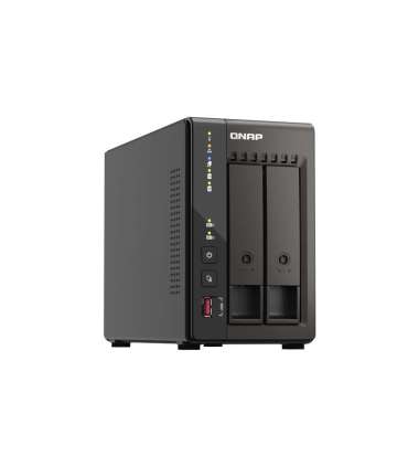 QNAP 2-Bay desktop NAS TS-253E-8G Intel Celeron J6412 4-core Processor frequency 2.6 GHz 8 GB