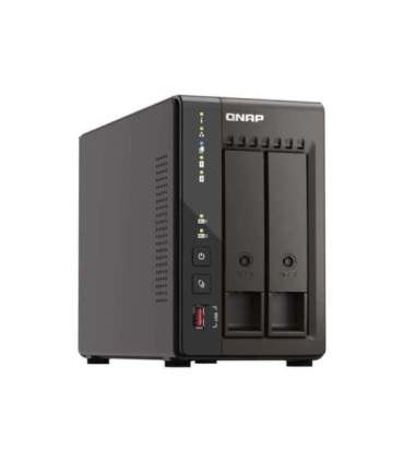 QNAP 2-Bay desktop NAS TS-253E-8G Intel Celeron J6412 4-core Processor frequency 2.6 GHz 8 GB