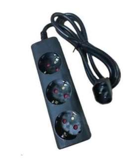 Eaton Output cable IEC-Schuko 10A C14 - 3x Schuko-Box 1010081 Sockets quantity 3