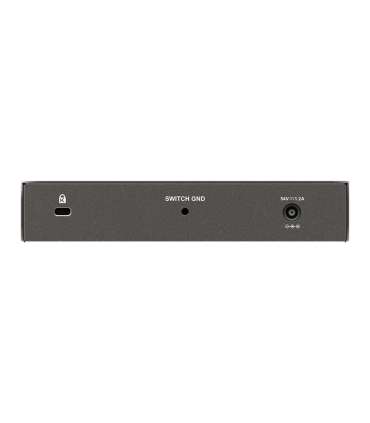 D-Link 8-Port Gigabit PoE Switch (4xPoE) DGS-1008P Unmanaged Desktop Power supply type External