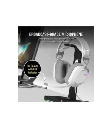 Corsair RGB USB Gaming Headset HS80 Wired Over-Ear