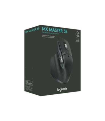 Logitech MX MASTER 3S Wireless Mouse, Graphite Logitech