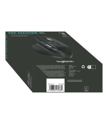 Logitech MX MASTER 3S Wireless Mouse, Graphite Logitech
