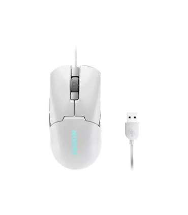 Lenovo RGB Gaming Mouse Legion M300s Gaming Mouse Wired via USB 2.0 Glacier White