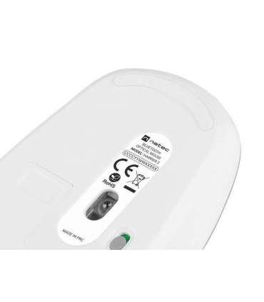 Natec Mouse Harrier 2 Wireless Bluetooth White/Grey