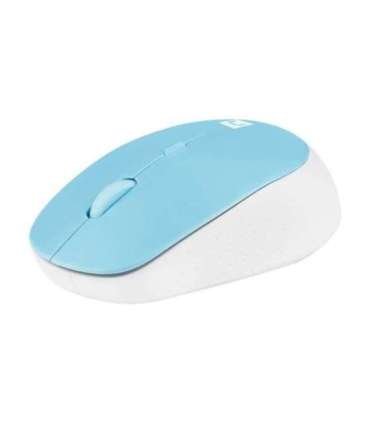 Natec Mouse Harrier 2 Wireless Bluetooth White/Blue
