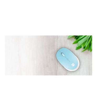 Natec Mouse Harrier 2 Wireless Bluetooth White/Blue