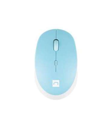 Natec Mouse Harrier 2 Wireless Bluetooth White/Blue