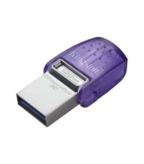 Kingston DataTraveler DT Micro Duo 3C 128 GB USB Type-C and Type-A Purple