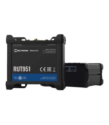 Industrial Cellular router RUT951 802.11n 10/100 Mbit/s Ethernet LAN (RJ-45) ports 4 Mesh Support No MU-MiMO