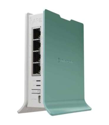 MikroTik hAP ax lite Router hAP ax lite Router L41G-2axD 802.11ax 574 Mbit/s Ethernet LAN (RJ-45) ports 4 |