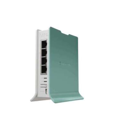 MikroTik hAP ax lite Router hAP ax lite Router L41G-2axD 802.11ax 574 Mbit/s Ethernet LAN (RJ-45) ports 4 |