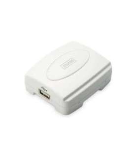 Digitus USB Print Server, 1-Port 1x RJ45, 1x USB A, USB 2.0 DN-13003-2 White