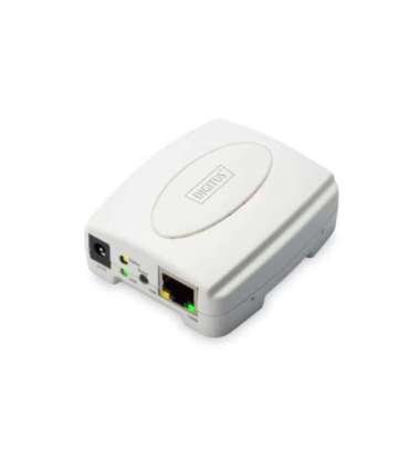 Digitus USB Print Server, 1-Port 1x RJ45, 1x USB A, USB 2.0 DN-13003-2 White