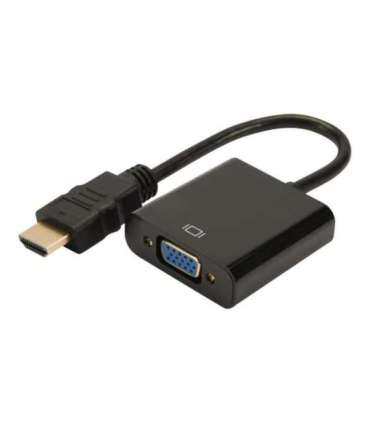 Digitus HDMI to VGA converter adapter DA-70461 Black
