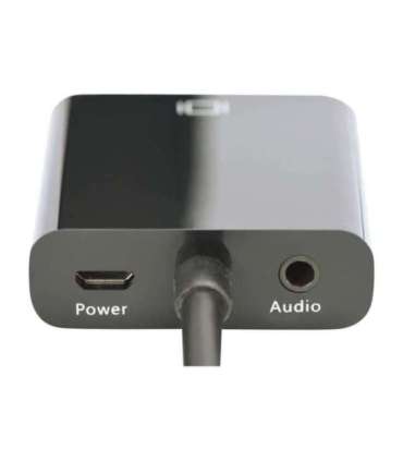 Digitus HDMI to VGA converter adapter DA-70461 Black